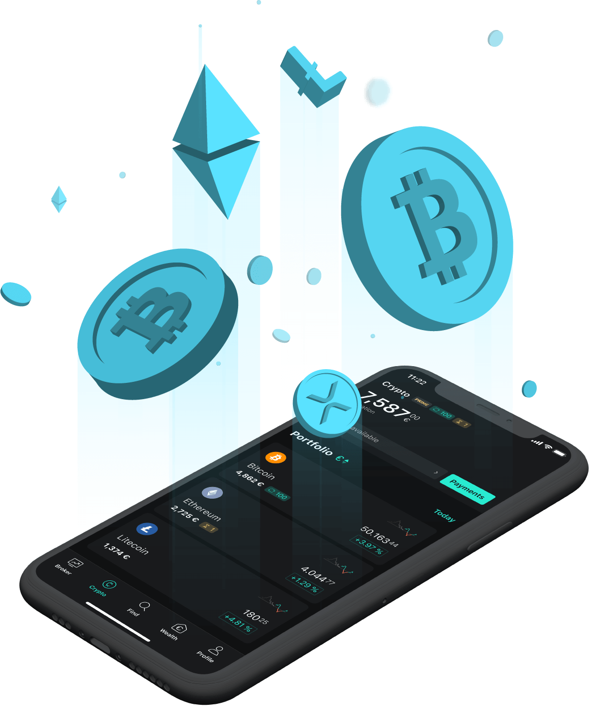 Crypto swap